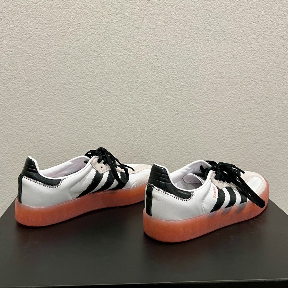 Adidas Samba Sambae Women US Size 9 pink black white Like New - Picture 4 of 9